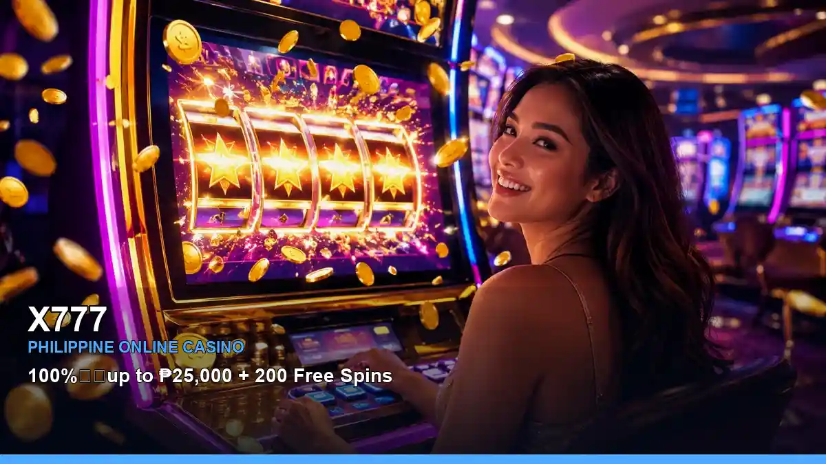 Gold-lit jackpot slot artwork arranged in a festive casino-inspired scene for Philippine audiences; verify game availability and terms before playing.