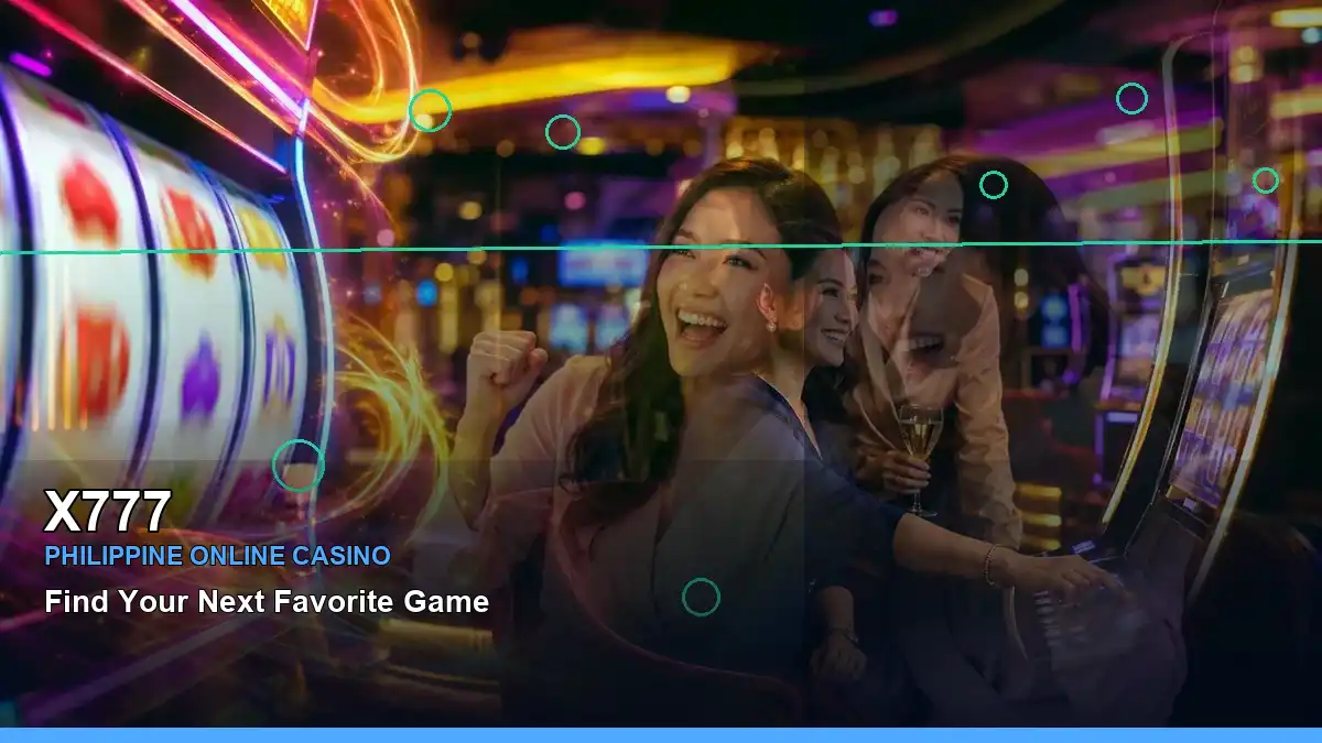 Philippine mobile casino guide artwork showing a phone-based game scene and an adult Filipina host. Check access, age requirements, game rules, and current availability before participating.